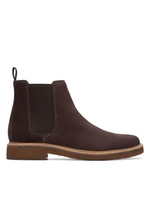 Clarks Clarkdale Easy Dark Brown Suede