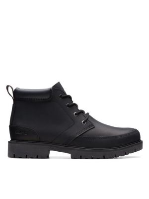 Clarks Rossdale Mid Black Leder