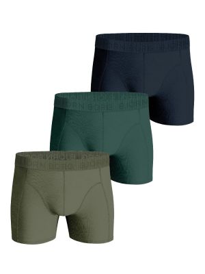 Bjorn Borg cotton stretch boxer 3p groen