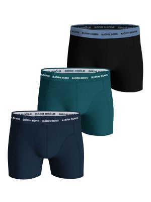 Bjorn Borg cotton stretch boxer 3 pack petrol blau