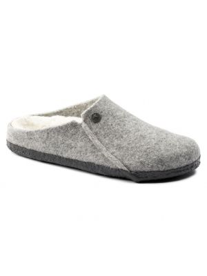 Birkenstock Zermatt Shearling Felt Licht Grey