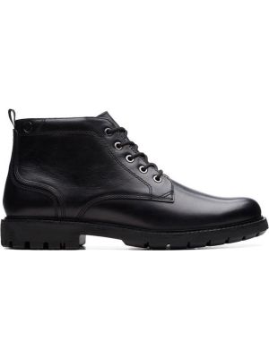 Clarks Batcombe Mix Black Leder