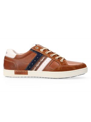 Australian Nothingham Tan/Blue/Whitei Leather