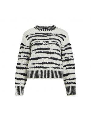 Object objcontessa l/s knit pullover black white