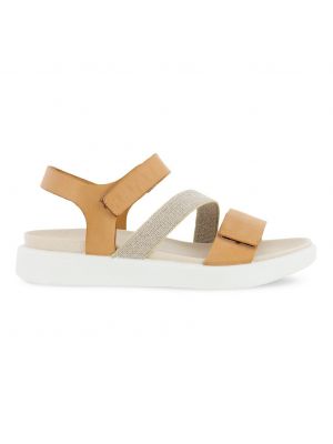 Ecco  Flowt W Flat Sandal Bruincombi