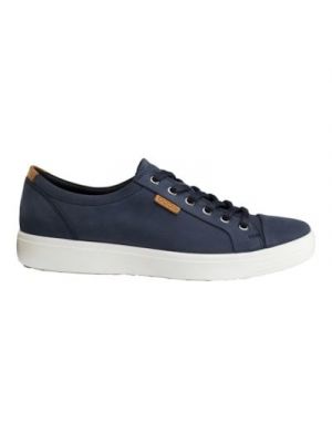 Ecco Mens Soft 7 M Sneaker Blauw