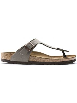 Birkenstock Gizeh Birko-Flor Nubuck Stone