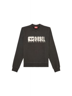 Diesel s-ginn-l8 sweater grijs blauw