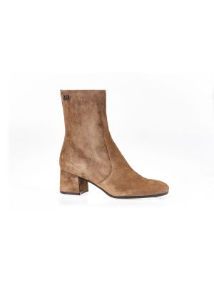 River-Woods Gazia  Laarsje met hak suede Beige