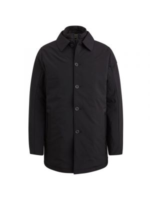 Cast iron long jacket softshell fuscler black