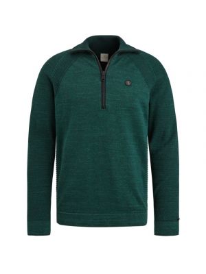 Cast Iron half zip collar cotton plated pine