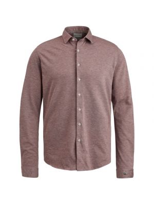 Cast Iron l/s shirt jersey pique tec cherry