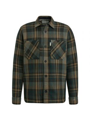 Cast Ironl/s shirt check regular fit jet black