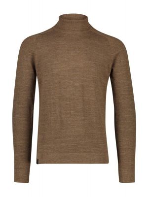 Cast Iron roll neck cotton melange plated otter