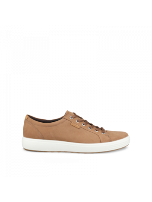 Ecco Mens Soft 7 M Sneaker Cognac