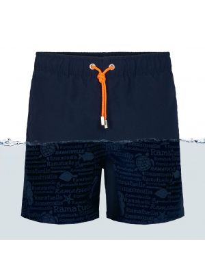 Ramatuelle magic print swim short navy