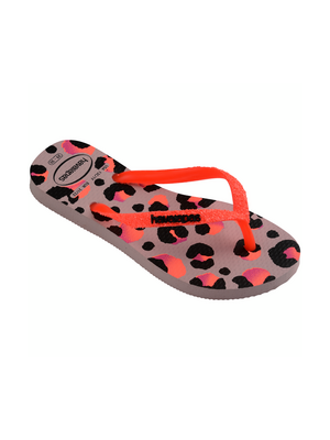 Havaianas Kids Slim GlitterTrendy Peony Rose/Black